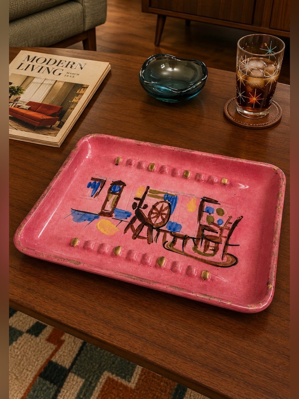 Mid Century Modern 1950’s Ashtray